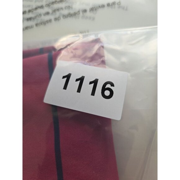 Under Armour Women's Small UA Tech Loose Fit 1/2 Zip Striped Pink Blue - Picture 5 of 6